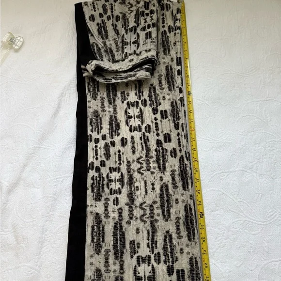 BCBGMaxAzria RASHA Black and White Wide Leg Pants Size Small - Picture 15 of 16